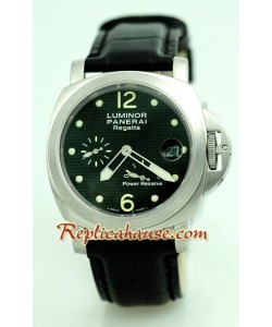 Panerai Luminor Regatta Bateria de Reserva Pam222 Reloj Suizo