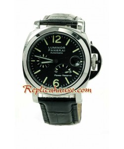 Panerai Luminor Bateria de Reserva Regetta Movimiento Japonés Reloj