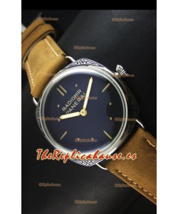 Panerai Radiomir PAM425 Caja con Grabados Floral en Acero Inoxidable