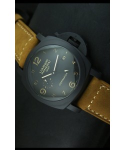 Panerai Luminor GMT PAM441 Reloj Cerámica - Réplica a Escala 1:1