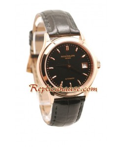 Patek Philippe Geneve Reloj Réplica - Oro Rosa