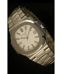 Patek Philippe Nautilus 5711 Reloj Suizo Jumbo color Blanco - Ultima Edición Réplica Escala 1:1
