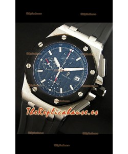 Audemars Piguet Oak Offshore Réplica Suiza – Esfera negra