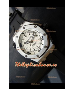 Audemars Piguet Scuba Réplica Japonesa Esfera Blanca