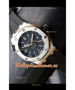 Audemars Piguet Scuba Réplica Japonesa Esfera Negra