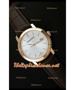 Audemars Piguet Jules Edición Audemars Reloj Suizo Oro Rosa
