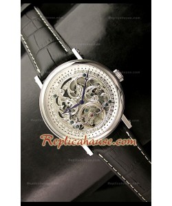 Breguet Skeleton Reproducción Japonesa del Reloj en Acero