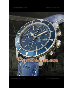 Breitleng SuperOcean Reloj Suizo en Azul 