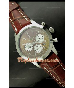 Breitleng Transocean Reloj Japonés de Cuarzo- 35MM