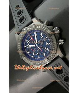 Breitling Avenger Blacksteel Superlume – 1:1 última réplica espejo