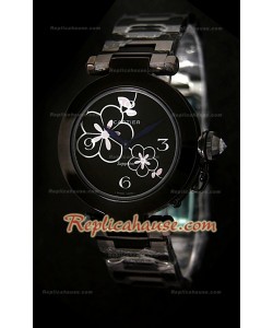 Pasha De Cartier Reloj Japonés en PVD