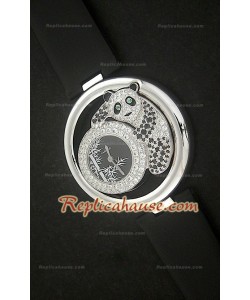 Le Cirque Animalier de Cartier Reproducción Reloj Suizo con Cristales Swarovski Genuinos 
