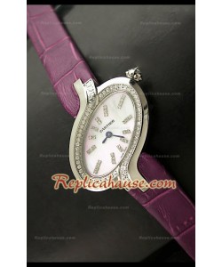 Delices De Cartier Réplica Reloj Señoras con Correa Penk