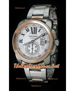 Swiss Calibre De Cartier Reloj Réplica- Última Réplica a Escala 1:1 
