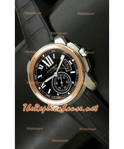 Swiss Calibre De Cartier Reloj Réplica- Última Réplica a Escala 1:1 
