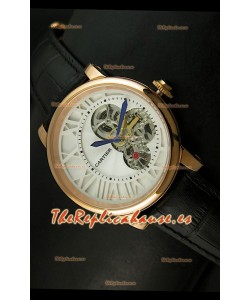 Rotonda De Cartier Cadran Love, Réplica Japonesa – Carcasa de oro amarillo 