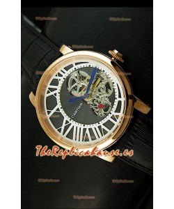 Rotonde De Cartier Cadran Love, Réplica Japonesa – Carcasa de oro amarillo 