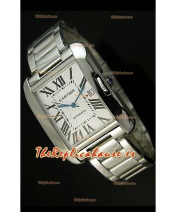 Cartier Tank Réplica Suiza en Acero Inoxidable