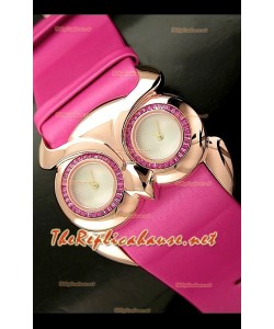 Chopard Animal World Reloj Señoras Búho en Oro Rosa Esfera de color Negro