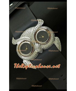 Chopard Animal World Reloj Señoras Búho en Acero Inoxidable
