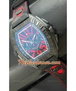 Reloj en PVD Franck Muller Edición Conquistador Sengapore GP 