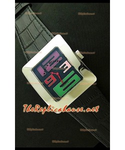Franck Muller enfenity Réplica Reloj Señoras con números Árabes en Color