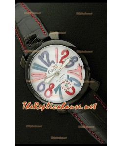 GaGa Milano Reloj manual en carcasa de PVD - 48MM 