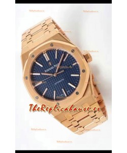 Audemars Piguet Royal Oak 41MM 15500OR Reloj de Acero 904L Oro Rosado - Ultimate 1:1 Movimiento 3120