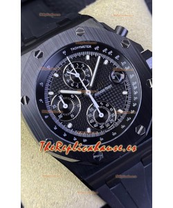 Audemars Piguet Royal Oak Offshore Caja Cerámica Negra Cronógrafo Reloj Dial Negro - Movimiento Cal. 4404