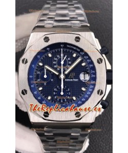 Audemars Piguet Royal Oak Offshore Reloj Réplica Suizo a espejo 1:1 Cronógrafo en Acero 904L chapado Movimiento 3126