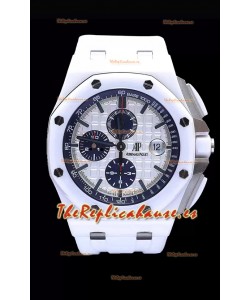 Audemars Piguet Royal Oak Offshore Cerámica Blanca - Movimiento Ultimate 1:1 3126