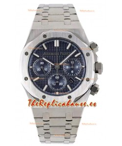 Audemars Piguet Royal Oak Chronograph Réplica Espejo 1:1 - Acero 904L en Dial Azul 41MM