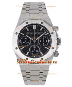 Audemars Piguet Royal Oak Chronograph Réplica Espejo 1:1 - Acero 904L Dial Negro 41MM