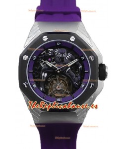 Audemars Piguer Royal Oak Flying Tourbillon Titanium "Black Panther" 1:1 Reloj Réplica Suiza 
