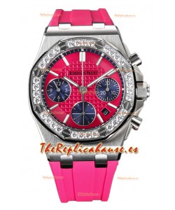 Audemars Piguet Royal Oak Offshore Dial Rosado Cronógrafo 37MM - Reloj Réplica Suiza 