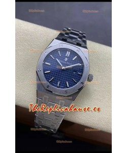 Audemars Piguet Royal Oak 33MM Acero 904L Dial Azul Reloj Réplica Espejo 1:1