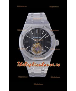 Audemars Piguet Royal Oak Tourbillon Dial Negro 41mm en Caja de Acero 904L