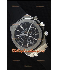 Audemars Piguet Royal Oak Réloj Réplica Cronógrafo a Espejo 1:1 - Dial Negro