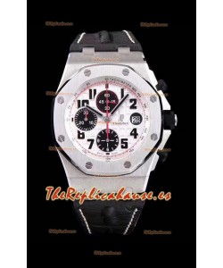 Audemars Piguet Royal Oak Offshore Cronógrafo Panda - Edición Espejo 1: 1 - Versión actualizada con movimiento 3126