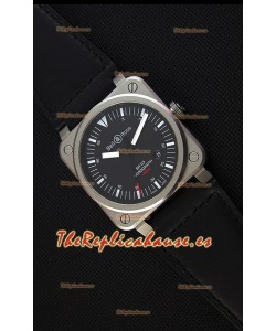 Bell & Ross BR03-92 Horograph Reloj Réplica a Espejo 1:1 - Dial Negro Correa de Piel Suiza