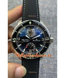 Blancpain Fifty Fathoms Tourbillon 8 Horas Reloj Réplica Suizo a Espejo 1:1