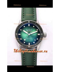 Blancpain Fifty Fathoms Edición BATHYSCAPHE Caja Titanio - Reloj Réplica a Espejo 1:1