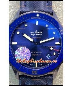 Blancpain Edición Fifty Fathoms Caja TITANIO - Reloj Réplica a Espejo 1:1