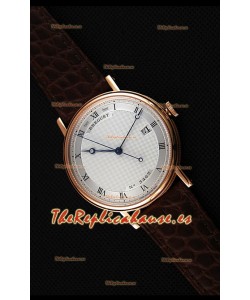 Breguet Classique 5177BR/15/9V6 Reloj en Oro Rosado con Marcadores de Hora en Numeros Romanos