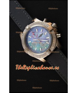 Breitling Avenger Reloj Réplica Suizo Caja de Titanio con Dial MOP Reloj Réplica a Espejo 1:1