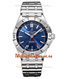 Breitling Chronomat Automatic GMT 40 Dial Azul Reloj Réplica Suiza Espejo 1:1