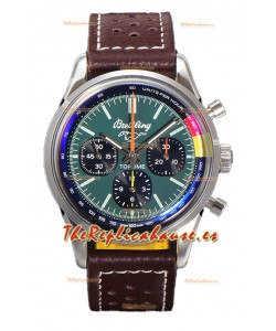 Breitling Top Time B01 Ford Mustang Correa de Piel Reloj Réplica Suiza Espejo 1:1 