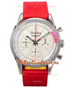 Breitling Top Time B01 Ford Thunderbird Correa Piel Reloj Réplica Suiza Espejo 1:1