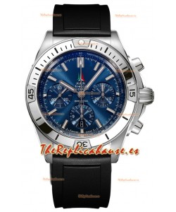 Breitling Chronomat B01 42 Edición Suiza Caja Acero 904L Dial Azul Reloj Réplica Espejo 1:1