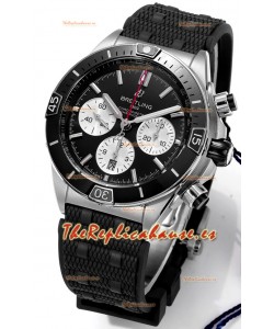 Breitling Chronomat B01 42 Edición Suiza Caja Acero 904L Dial Negro Reloj Réplica Espejo 1:1
